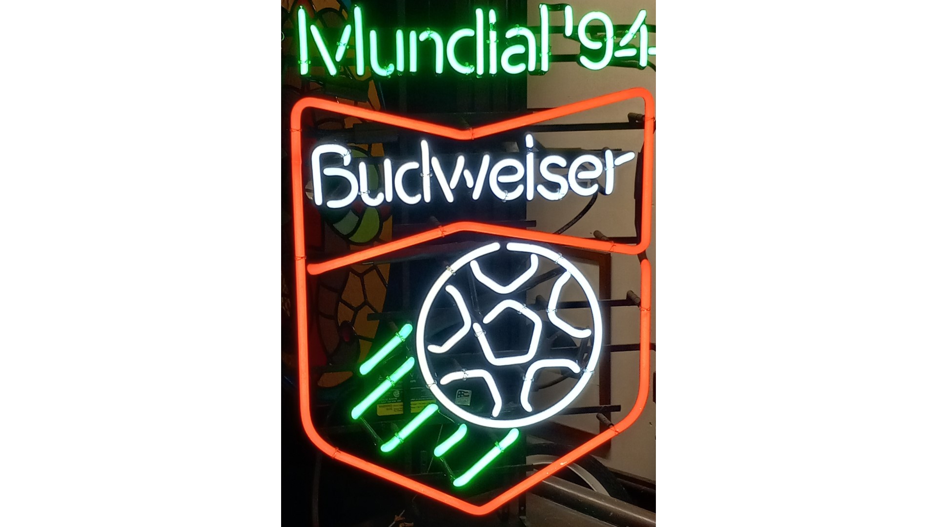 Bud Soccer Neon